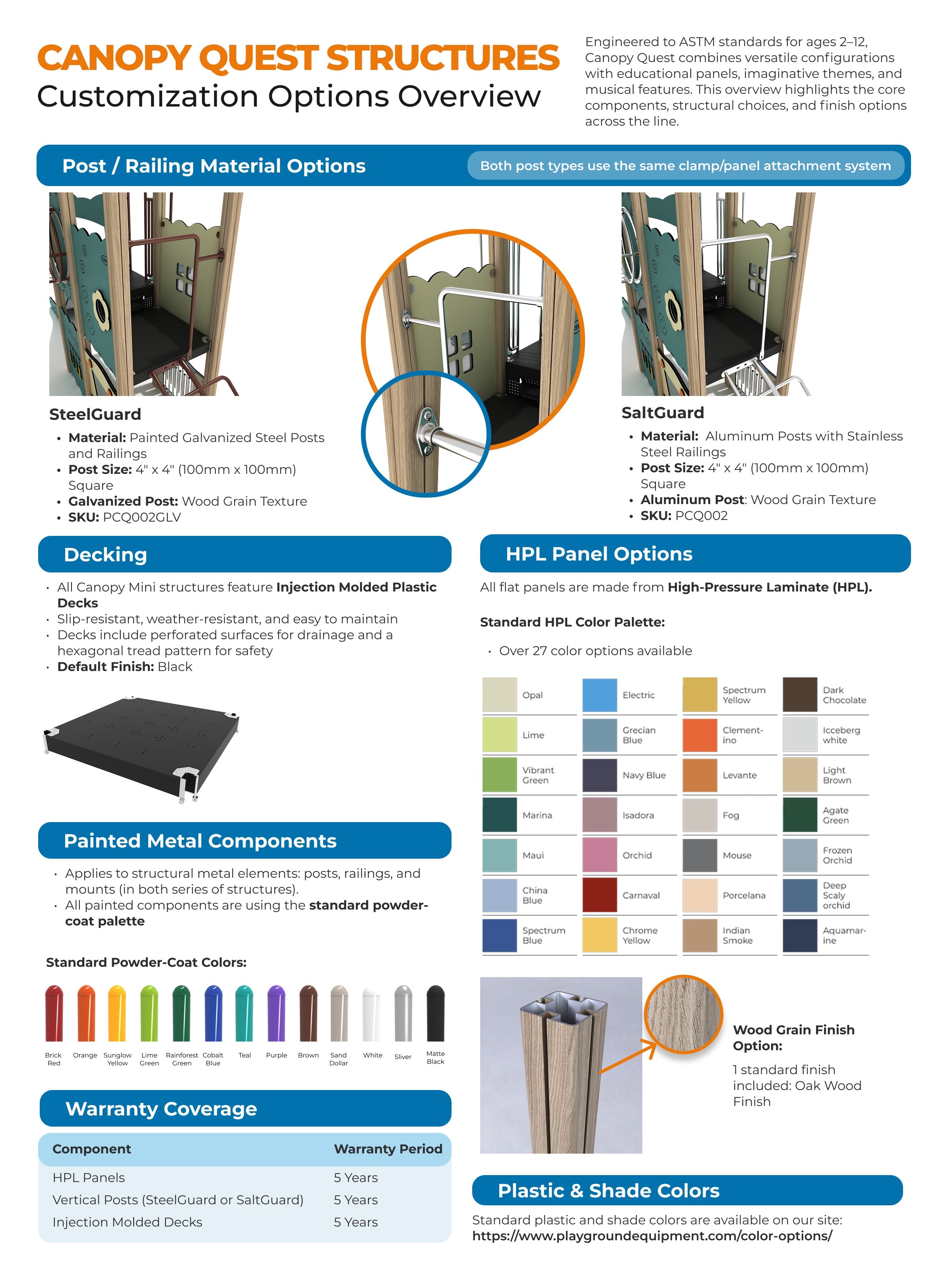 Columbian Spruce Canopy Quest Play Structure