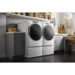 Whirlpool 5.0 cu ft High-Efficiency White Front Load Washing Machine with Load & Go(TM) XL Dispenser