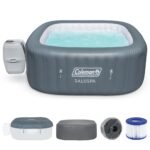 Coleman SaluSpa Atlantis AirJet Inflatable Hot Tub w/ Pump #P09144
