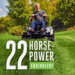 EGO Power ZT4204L 42-Inch 56-Volt Lithiuma-ion Cordless Z6 Zero Turn Riding Mower with (4) 10.0Ah Batteries and Charger Included