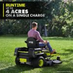 80V Max HP Lithium 54″ Brushless Electric Zero Turn Lawn Mower