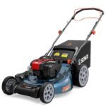 SENIX Self-Propelled Gas Lawn Mower, 22in Cutting Blade / 23in Cutting Deck, 150 cc 4-Cycle Made in Briggs & Stratton Engine , 3-In-1, 6-Position Adjustment, 11in Rear Wheels, LSSG-H3