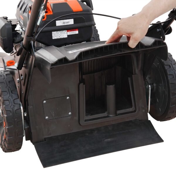 24 in. 201 cc SELECT PACE 6 Speed CVT High Wheel RWD 3-in-1 Gas Walk Behind Self Propelled Lawn Mower W/ Recoil Start