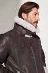 Classic Sheepskin B-3 Bomber Jacket