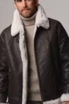 Classic Sheepskin B-3 Bomber Jacket