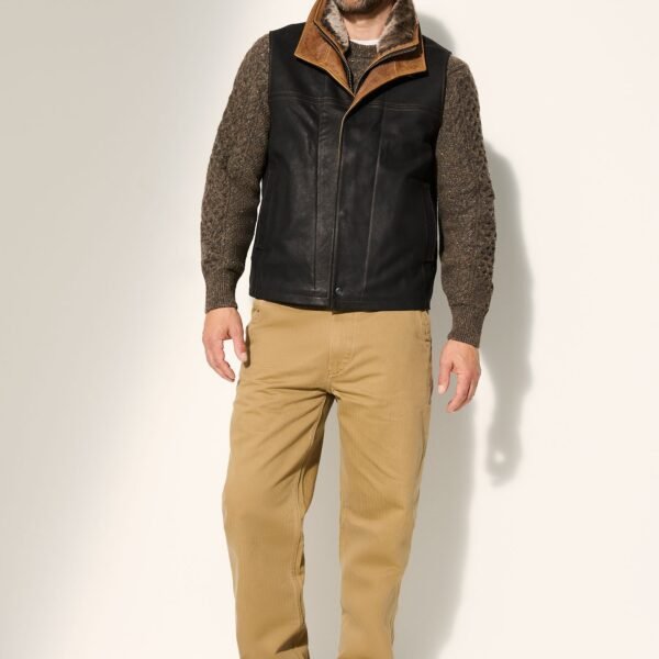 Trekker Leather Vest