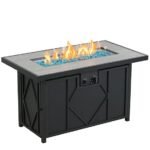 HeatMaxx 42 in. Rectangular Propane Gas Fire Table