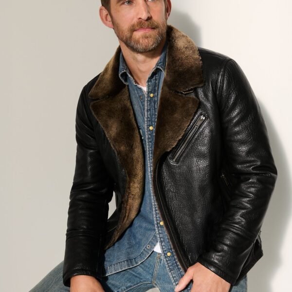Axel Leather Moto Jacket