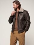 Curtis Leather A-2 Bomber Jacket