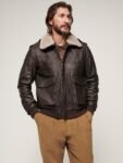 Curtis Leather A-2 Bomber Jacket