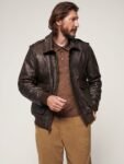 Curtis Leather A-2 Bomber Jacket