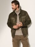 Evan Suede Leather Shirt Jacket