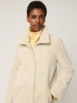 Carmen Reversible Curly Sheepskin Coat