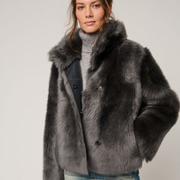 Kylie Reversible Sheepskin Jacket