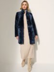 Carmen Reversible Curly Sheepskin Coat
