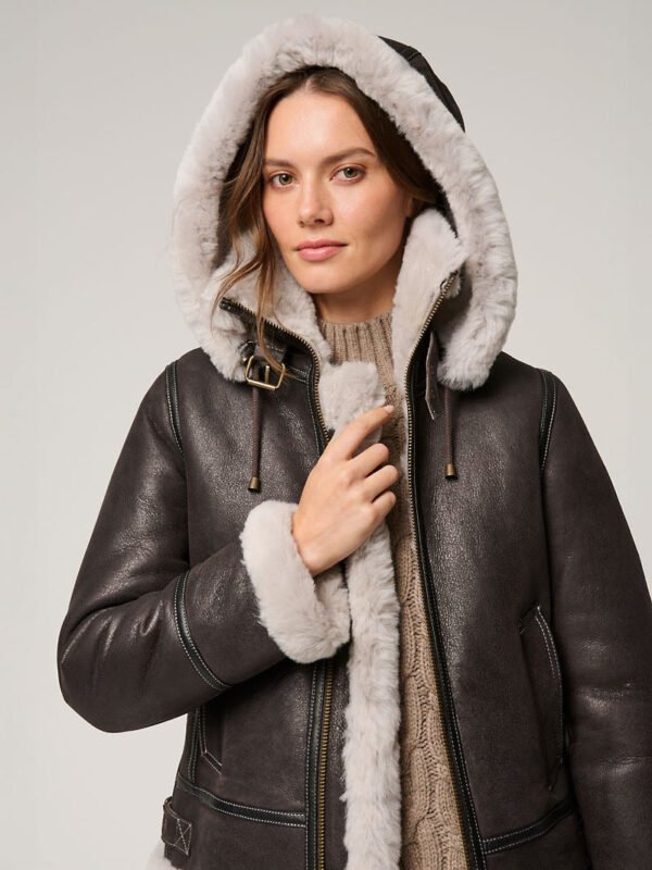 Jane Sheepskin B-3 Bomber Jacket