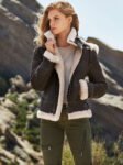 Jane Sheepskin B-3 Bomber Jacket