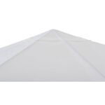 SUNJOY 10x10 White Gazebo with Curtain and Netting