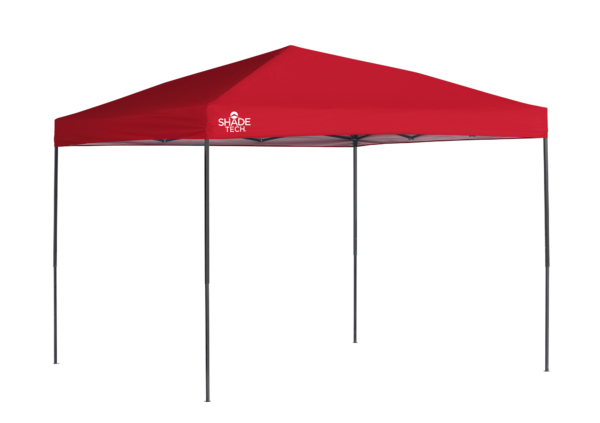 Shade Tech ST144 Straight Leg Pop-Up Canopy, 12 ft. x 12 ft. Blue
