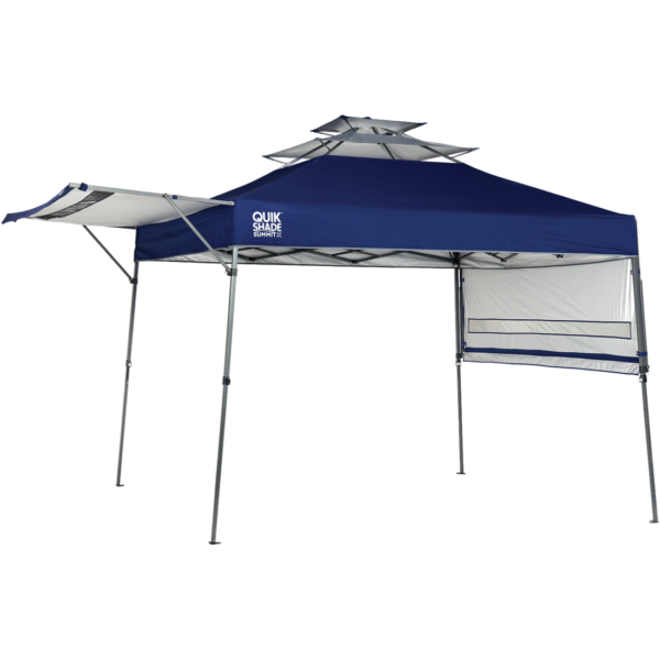 Summit X SX170 Straight Leg Pop-Up Canopy, 10 ft. x 17 ft. Blue