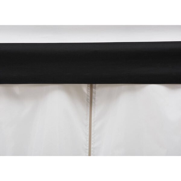 SUNJOY 10x10 White Gazebo with Curtain and Netting