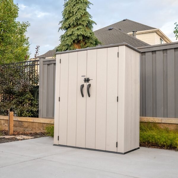 Lifetime Vertical Storage Shed (53 cubic feet)