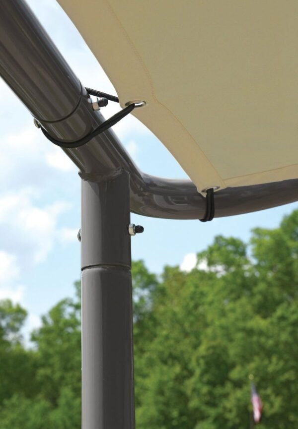 10x6 Solano Gazebo Canopy Tan Cover
