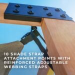 12x10 Brendan Sail Shade Pergola