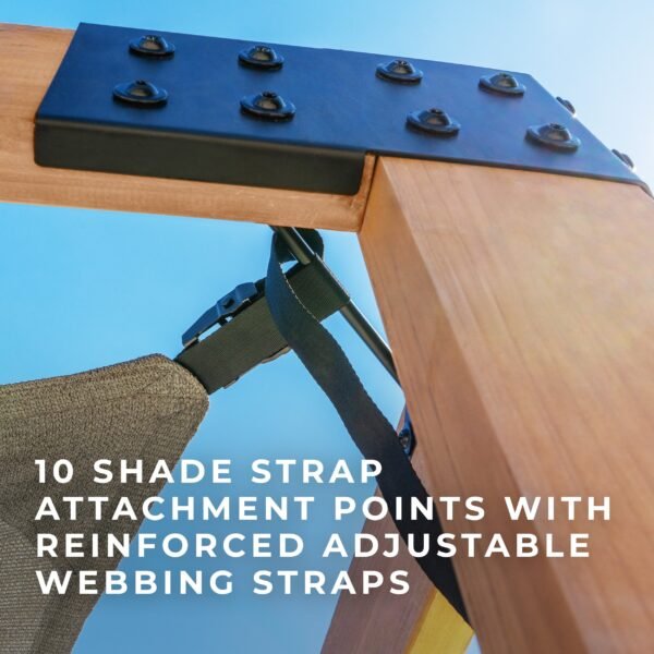 12x10 Brendan Sail Shade Pergola