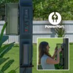 12x10 Sarasota Steel Louvered Pergola