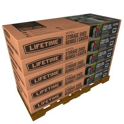 Lifetime Vertical Storage Shed