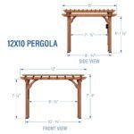 12x10 Beaumont Pergola
