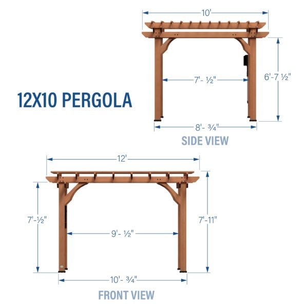 12x10 Beaumont Pergola