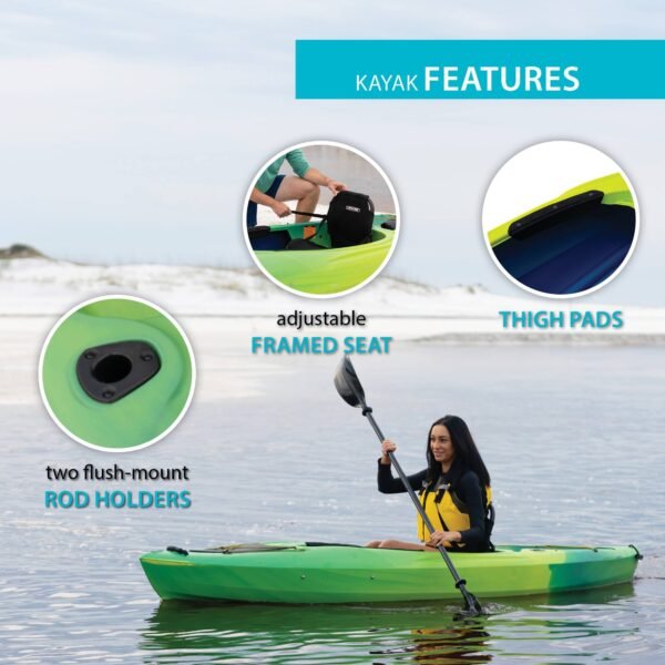 Lifetime Tundra 100 Sit-Inside Kayak