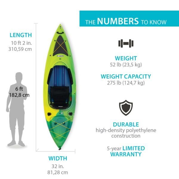 Lifetime Tundra 100 Sit-Inside Kayak