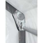 AccelaFrame™ Garage, 12 ft. x 10 ft. x 9 ft. Standard PE 9 oz. Green