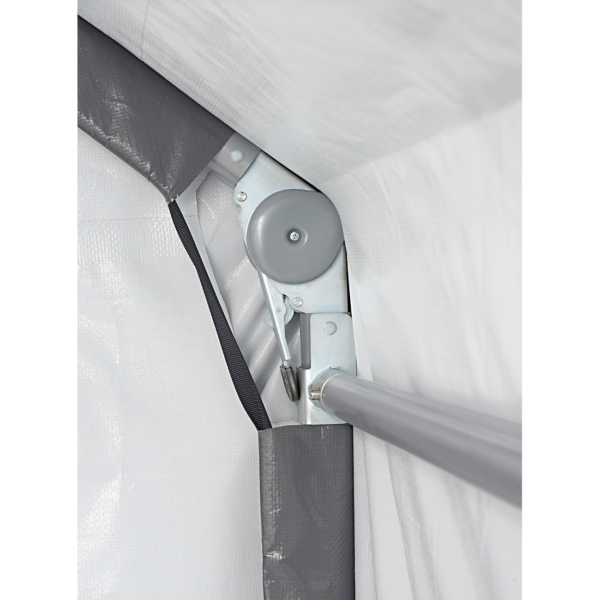 AccelaFrame™ Garage, 12 ft. x 10 ft. x 9 ft. Standard PE 9 oz. Green