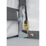 AccelaFrame™ Garage, 12 ft. x 10 ft. x 9 ft. Standard PE 9 oz. Green