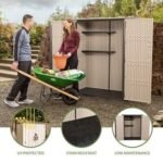 Lifetime Vertical Storage Shed (53 cubic feet)