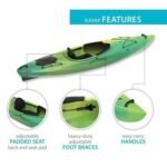 Emotion Tide 103 Sit-Inside Kayak (Paddle Included)