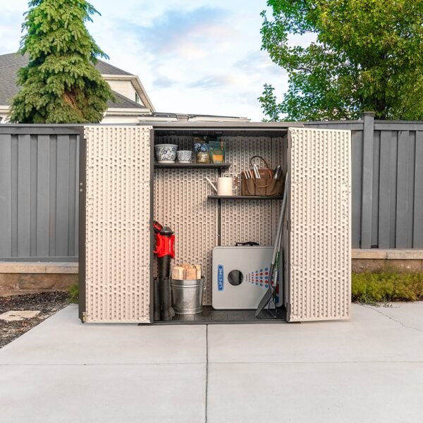 Lifetime Vertical Storage Shed (53 cubic feet)