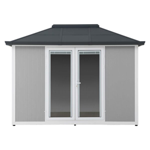BEYOND SHED 10x12.6 Backyard Office Shed with Floors, Windows, and Lockable Doors