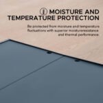 BEYOND SHED 10x12.6 Backyard Office Shed with Floors, Windows, and Lockable Doors