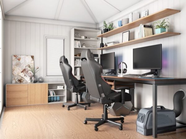 BEYOND SHED 10x12.6 Backyard Office Shed with Floors, Windows, and Lockable Doors