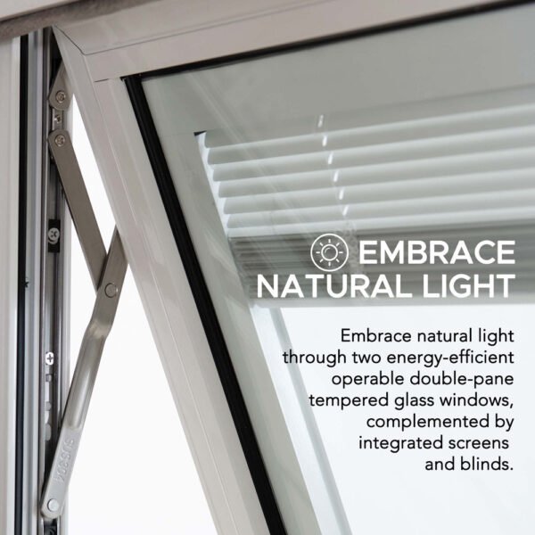 BEYOND SHED 10x12.6 Backyard Office Shed with Floors, Windows, and Lockable Doors