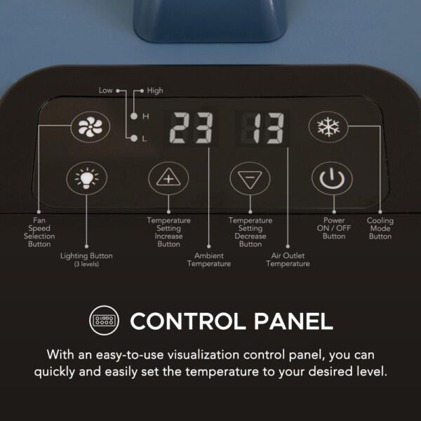 SUNJOY IceCove Portable Air Conditioner for Outdoor Tents and Indoors - Blue