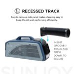 SUNJOY IceCove Portable Air Conditioner with 1 Power Bank for Outdoor Tents and Indoors - Blue