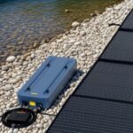 SUNJOY IceCove Portable Air Conditioner Power Bank for Outdoor Tents and Indoors - Blue