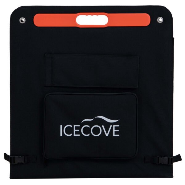 SUNJOY IceCove Portable Air Conditioner with Power Bank and Solar Panel for Outdoor Tents and Indoors - Blue