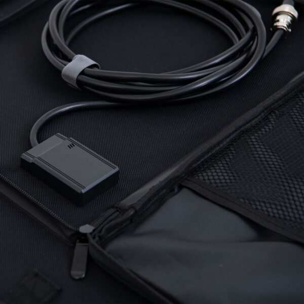 SUNJOY IceCove Portable Air Conditioner with Power Bank and Solar Panel for Outdoor Tents and Indoors - Blue